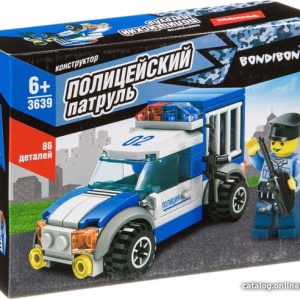 Конструктор Bondibon Полицейский Патруль. Машина ВВ3639 цена