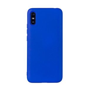 Чехол для Redmi 9A бампер CASE Liquid (Синий)