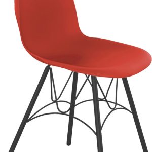 Стул Sheffilton SHT-ST29/S100 (красный RAL3020/черный муар) цена