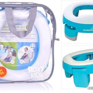 Дорожный горшок Roxy Kids HandyPotty HP-250B (голубой) цена