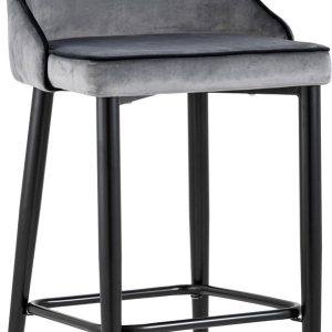 Стул Stool Group Коби AV 434-H15/75-08(PP) (велюр серый) цена