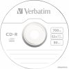 CD-R диск Verbatim 700Mb 52x 43725 (10 шт.) цена