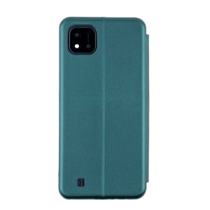 Чехол для Realme C11 2021 книжкой AT (темно-зеленый)