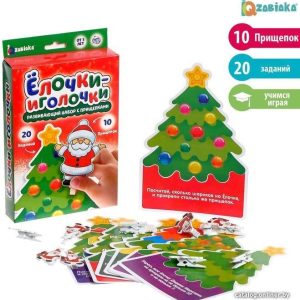 Развивающая игрушка Zabiaka Елочки-иголочки 6754106 цена