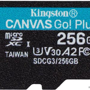 Карта памяти Kingston Canvas Go! Plus microSDXC 256GB цена