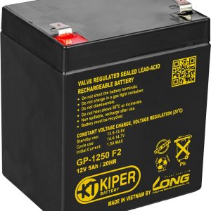Аккумулятор для ИБП Kiper GP-1250 F2 (12В/5 А·ч) цена