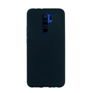 Чехол для Redmi 9 бампер AT Soft touch (Черный)