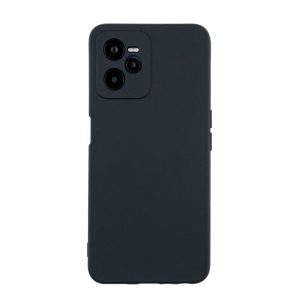 Чехол для Realme C35 бампер АТ Silicone case (черный)