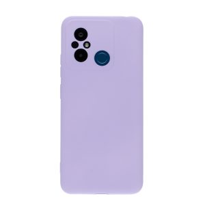 Чехол для Redmi 12C бампер AT Silicone Case (сиреневый)