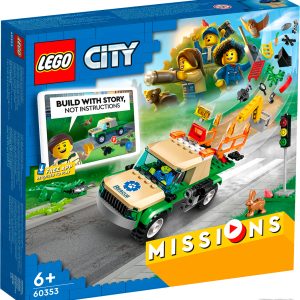 Конструктор LEGO City 60353 Миссии по спасению диких животных цена