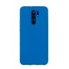 Чехол для Redmi 9 бампер AT Soft touch (Синий)