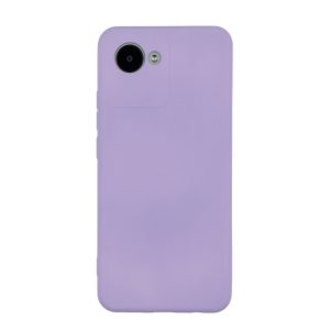 Чехол для Realme C30 бампер АТ Silicone case (сиреневый)
