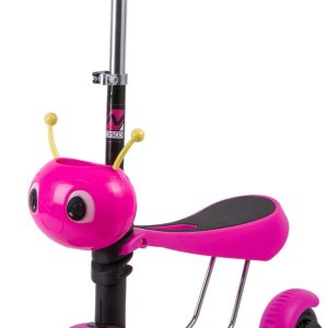 Трехколесный самокат Novatrack Disco-kids Saddle 2019 120S.DISCOKIDS.PN9 (розовый) цена
