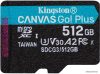 Карта памяти Kingston Canvas Go! Plus microSDXC 512GB цена