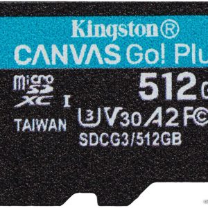 Карта памяти Kingston Canvas Go! Plus microSDXC 512GB цена
