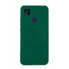 Чехол для Redmi 9C бампер AT Silicone case (темно-зеленый)