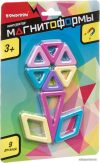 Магнитный конструктор Bondibon Магнитоформы ВВ4404 9 мини-деталей цена