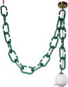 Подвесная люстра LOFT IT Chain 10128C Green цена