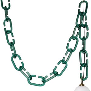 Подвесная люстра LOFT IT Chain 10128C Green цена