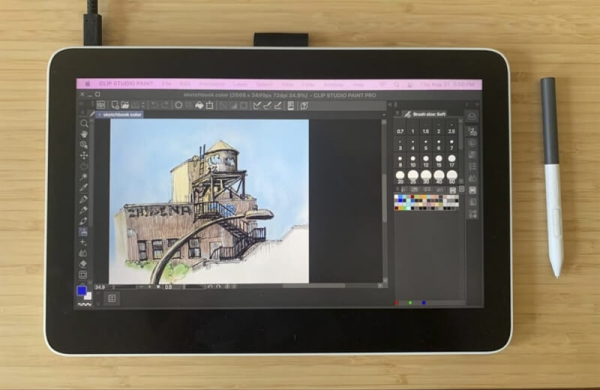 Обзор Wacom One 13: достойного планшета для художников и графических дизайнеров