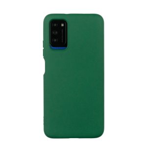 Чехол для Poco M3 бампер CASE Matte Lux (Зеленый)