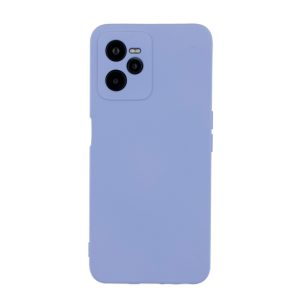 Чехол для Realme C35 бампер АТ Silicone case (сиреневый)
