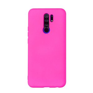Чехол для Redmi 9 бампер CASE Liquid (Розовый)