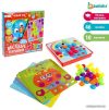 Развивающая игра Лас Играс Веселые пуговки. Новый год 3440820 цена