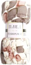 Плед Absolute Камешки фланель 140x200 / 37413 21век