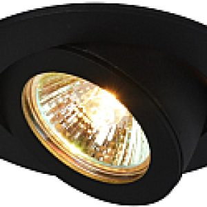 Точечный светильник Accento A4009PL-1BK 21век