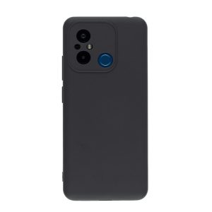 Чехол для Redmi 12C бампер CASE Coated (черный)