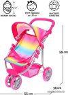 Коляска для кукол Sima-Land универсальная 7548016 цена