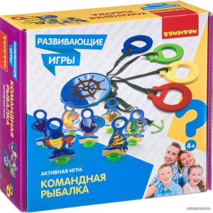 Детская настольная игра Bondibon Командная рыбалка ВВ4446 цена