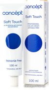 Крем-краска для волос Concept Soft Touch 10.71 очень светлый холодный коричневый 100 мл цена