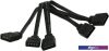 Разветвитель Akasa AK-CBLD05-40BK