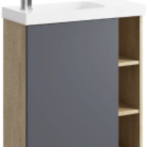 Тумба с умывальником Alba / ALB0106LDD + ALB0706GRМ 21век