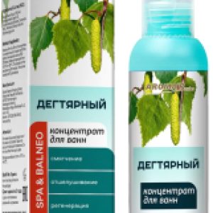 Эмульсия для ванны Концентрат Дегтярный Состав ароматический 21век