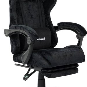 Кресло VMM Game Throne OT-B31-VRBK (велюр черный) цена