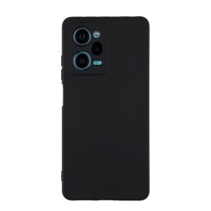 Чехол для POCO X5 Pro 5G бампер AT Silicone Case (черный)