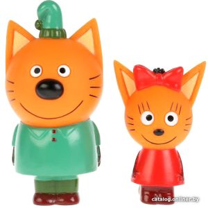 Набор игрушек для ванной Капитошка Три кота Карамелька и Компот ST-FT1809-07 цена