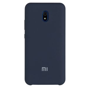 Чехол для Redmi 8A бампер EXPERTS Soft touch (Темно-синий)