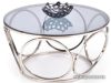 Журнальный столик Halmar Venus 80x80 (прозрачный/серебристый) цена