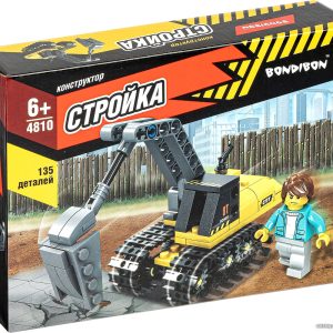 Конструктор Bondibon Стройка ВВ4810 Экскаватор цена