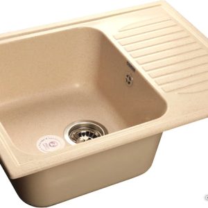 Кухонная мойка GranFest GF-S645L (бежевый) цена
