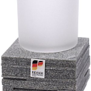 Стакан для зубной щетки и пасты Brick Grey 22150107 21век