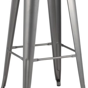 Табурет Stool Group TOLIX WOOD барный (серебристый) матовый цена