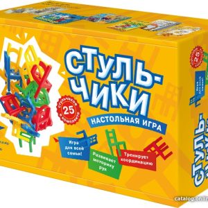 Детская настольная игра Нескучные игры Стульчики цена