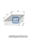 Воздушный фильтр UFI 3097300 цена