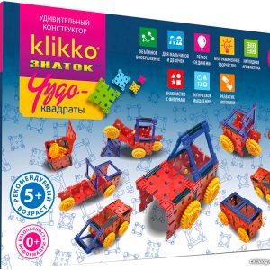 Конструктор Знаток 38639 Klikko Чудо-Квадраты цена