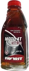 Моторное масло Favorit Moto 4T 10W-30 0.5л цена